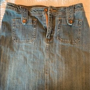 Jean skirt